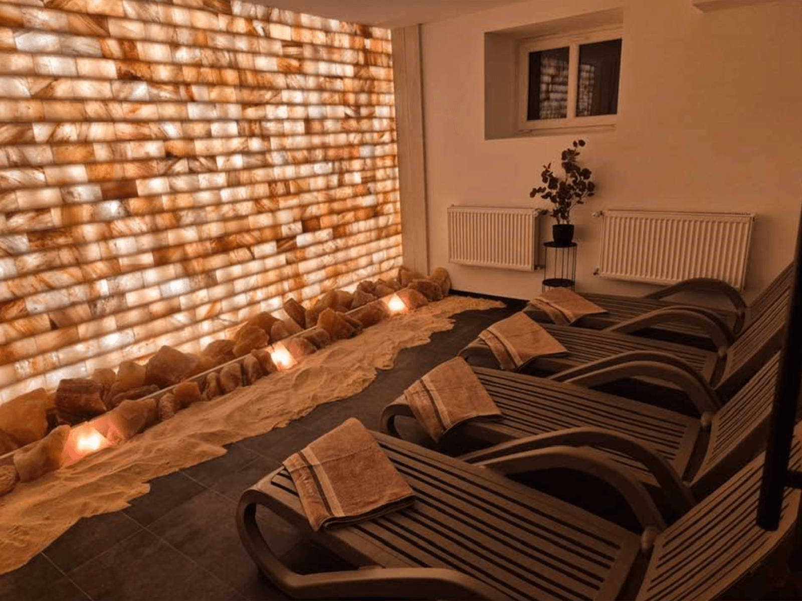 Grota solna w strefie wellness Clinica Pro Medica & Sport