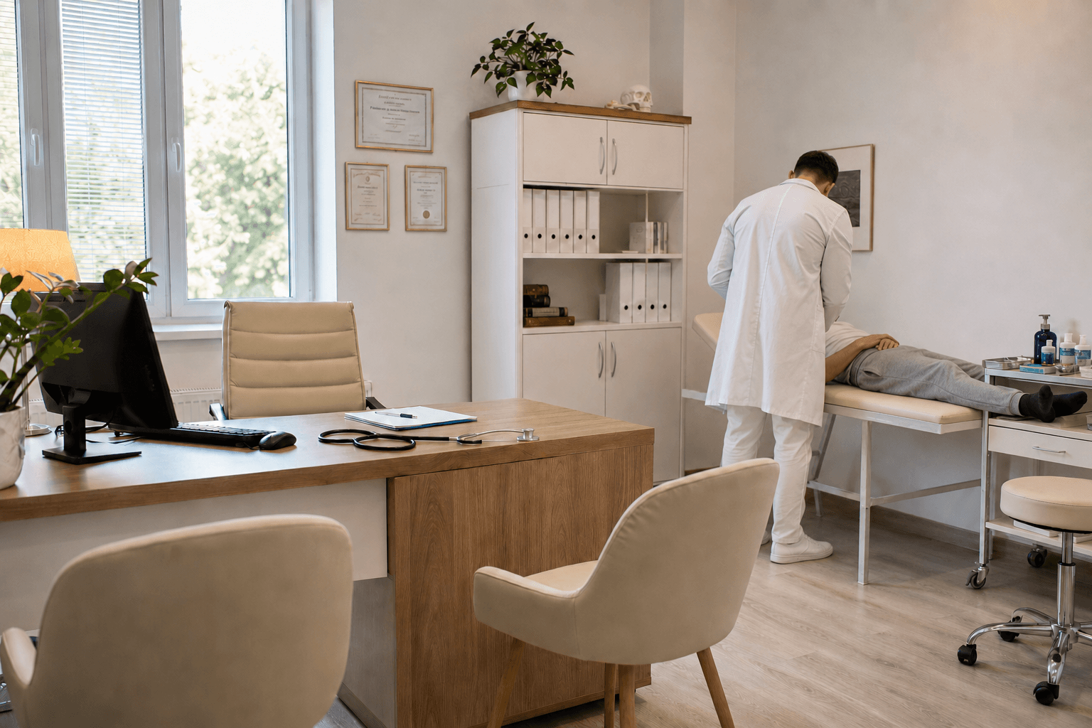 Gabinet internistyczny w Clinica Pro Medica & Sport